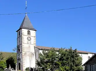 The church of Saint-Remy in Bazoilles-et-Ménil