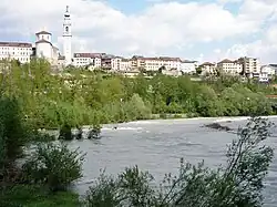 Belluno and the Piave river.