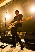 Ben Shepherd performing live with Soundgarden at Brixton Academy in 2013