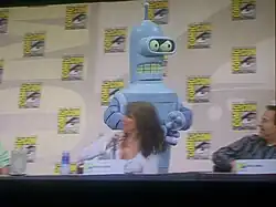 A costume of Bender.