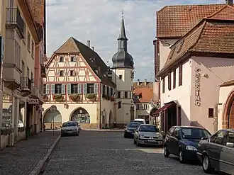 The town hall in Benfeld