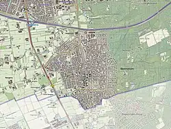 Map of Bennekom