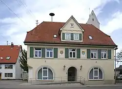 The town hall in Berghülen