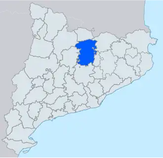 Location within Catalunya