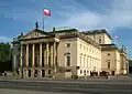 Berlin State Opera, one of several neoclassical buildings on Bebelplatz