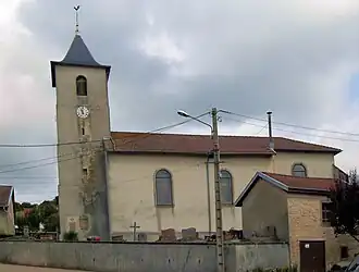 The church of Saint-Brice in Bettegney-Saint-Brice