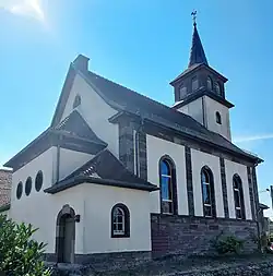 The Protestant church in Bettwiller
