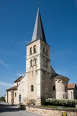 The church of Saint Martin in Bezannes