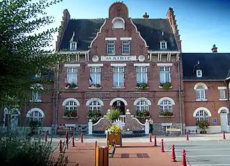 The town hall of Biache-Saint-Vaast