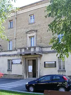 The town hall in Bianzè