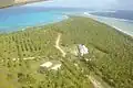 The island seen from above