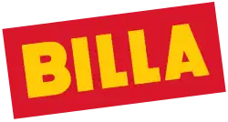Billa logo.