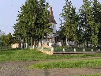 The Romanian Orthodox church in Beclean