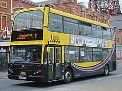 Blackpool Transport Trident 2 with East Lancs Myllennium Lolyne bodywork in 2013