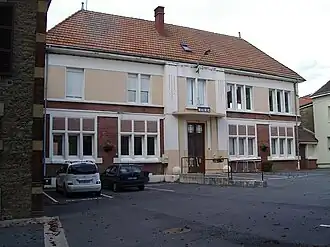 The town hall in Blagny