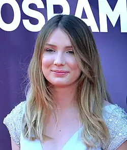Blanche at the opening ceremony of Eurovision Song Contest 2017 in Kyiv, Ukraine.