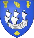 Coat of arms of Grandcamp-Maisy