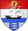 Coat of arms of Port-en-Bessin-Huppain
