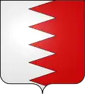 Coat of arms of Thun-Saint-Amand