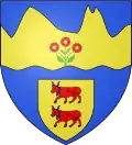 Coat of arms of Eslourenties-Daban