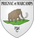 Coat of arms of Prignac-et-Marcamps