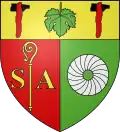 Coat of arms of Saint-Aubin-de-Lanquais