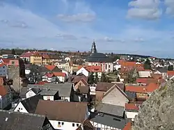 A view of the town