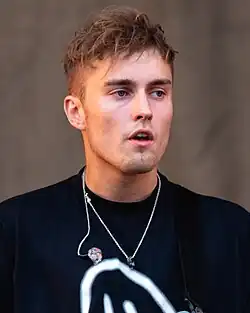 Fender performing at Boardmasters, 2021.
