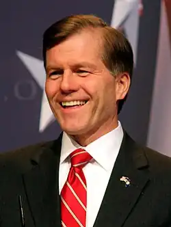 Bob McDonnell  2010–2014 (1954-06-15) June 15, 1954 (age&nbsp;72)