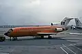 A Braniff Boeing 727 at O'Hare International Airport