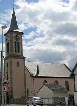 The church of Saint-Blaise in Bootzheim