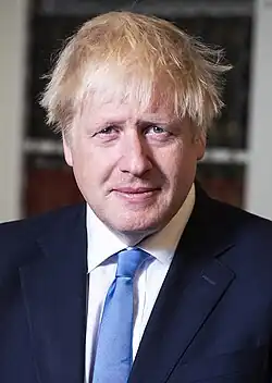 Boris Johnson in August 2019