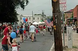 Neighborhood parade in Denver, Colorado, 2009