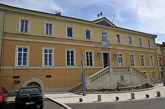 The town hall in Bourg-de-Péage