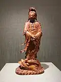A boxwood carving from China