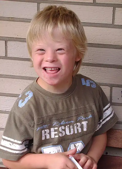 An eight-year-old boy