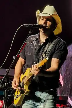Paisley performing in 2022