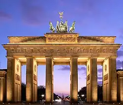 The Brandenburg Gate, 2007