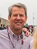 Photographic portrait of Brian Kemp