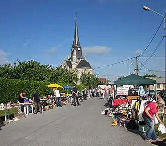 The church in Cernay-en-Dormois