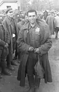 A Jewish Soviet prisoner of war (POW), marked with a Star of David