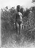 Ethnographic photo: Woman in German East Africa, early 20th century