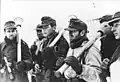 Panzerfaust armed German soldiers on the Eastern Front, 1945.
