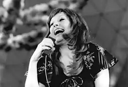 Alla Pugacheva in Berlin, 28 April 1976