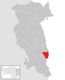 Location within Hartberg-Fürstenfeld district