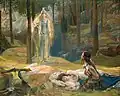 The Revelation: Brünnhilde discovering Sieglinde and Siegmund (1894)