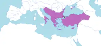 The Macedonian dynasty at the death of Basil II, 1025
