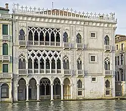 Ca' d'Oro in Venice, 1421–1442