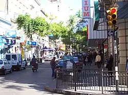 A street in the ciyt of Salto