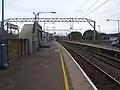 Looking south